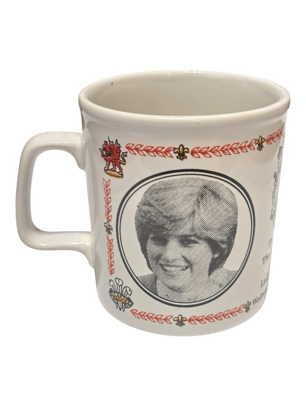 Kiln Craft Commemorative Mug Princess Diana & Prince Charles wedding 1981